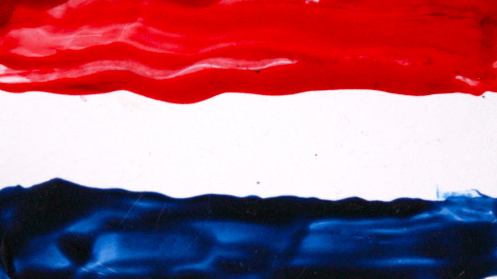 painting dutch flag