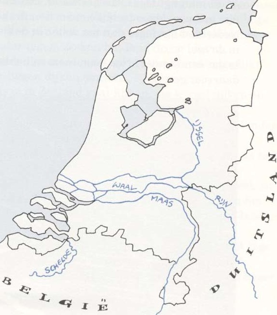nederland rivieren