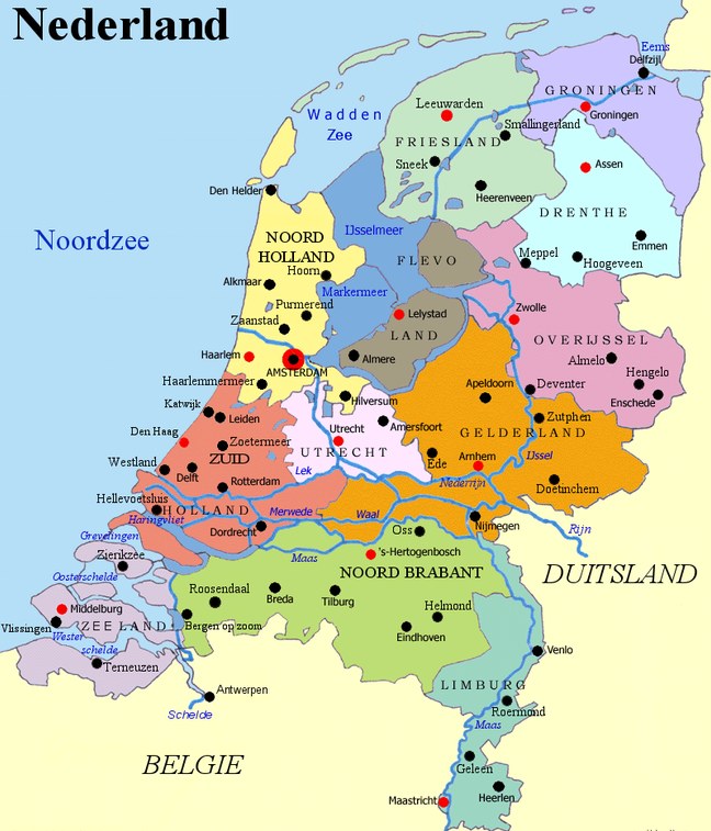 nederland steden