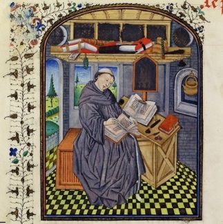 monnik scriptorium vlaanderen
